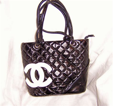 black chanel bag white logo|chanel handbags black and white.